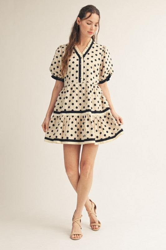 Pretty In Polka Dress