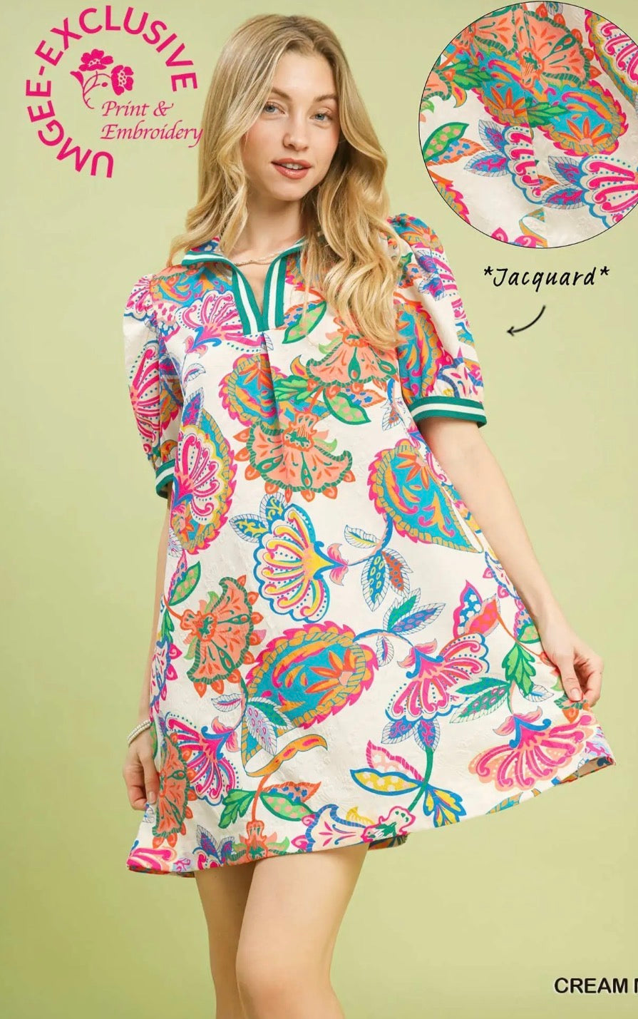 Palm Springs Pop Dress