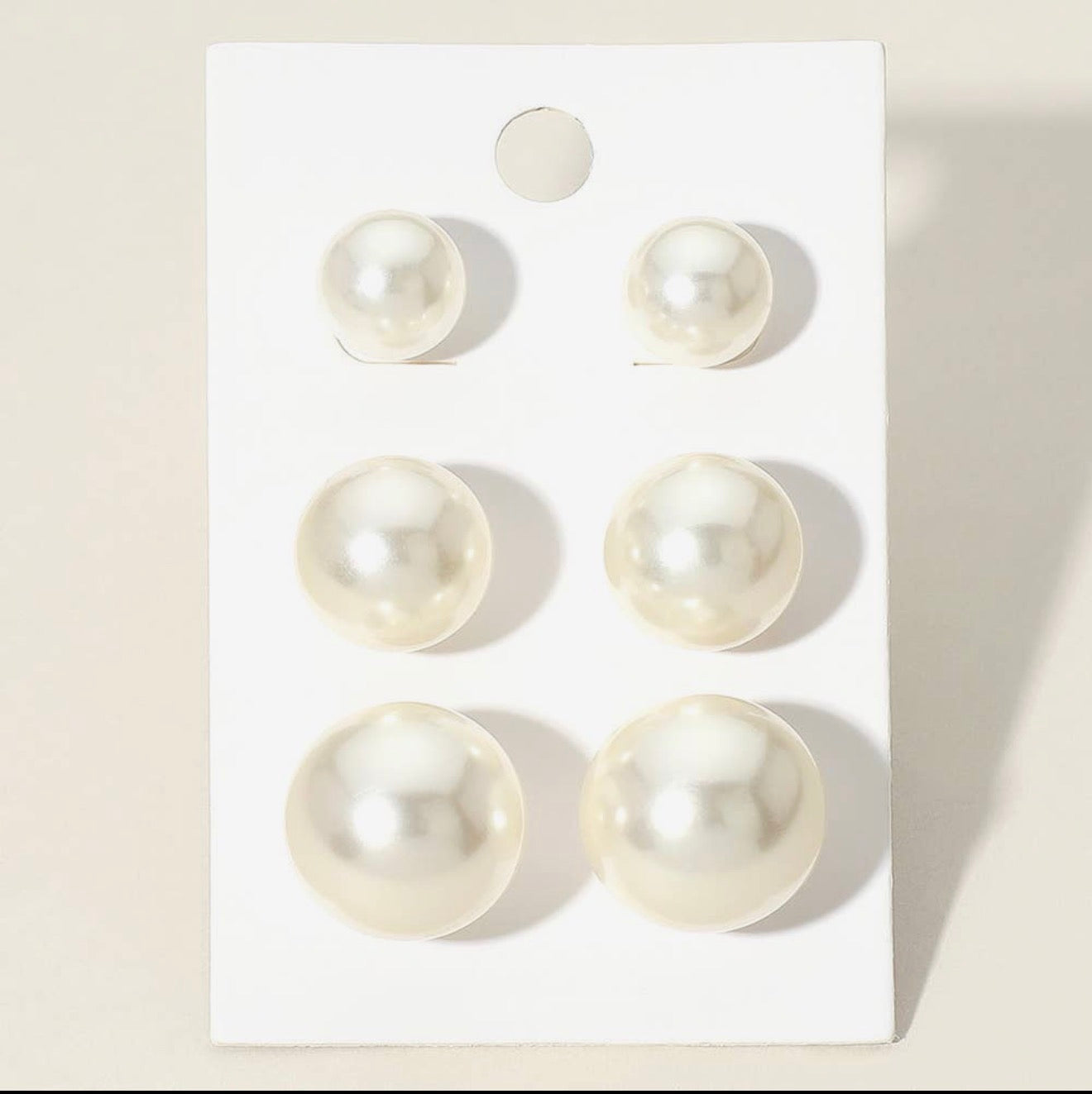 Pearl Stud Earrings