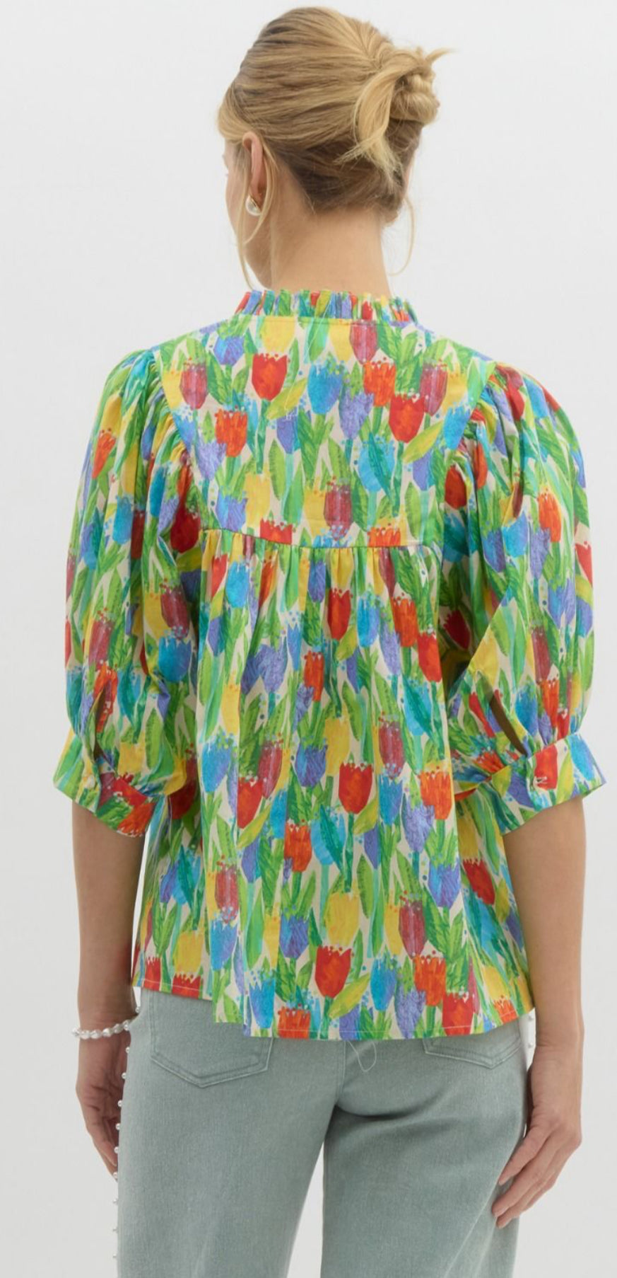 Tulip Garden Blouse