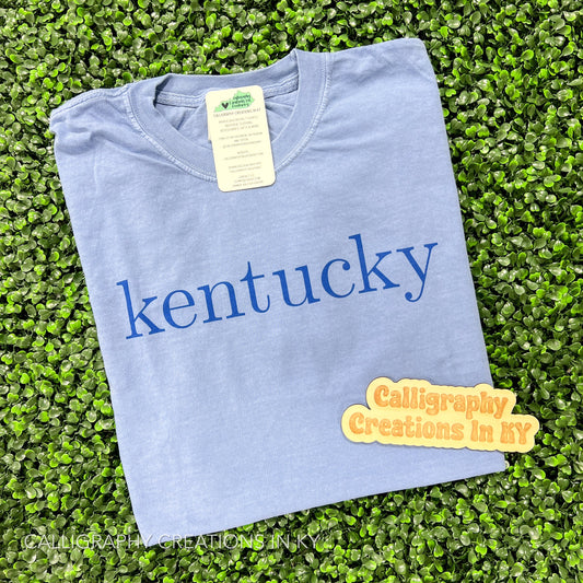 Simple Kentucky CC Tee - Talk of the Town