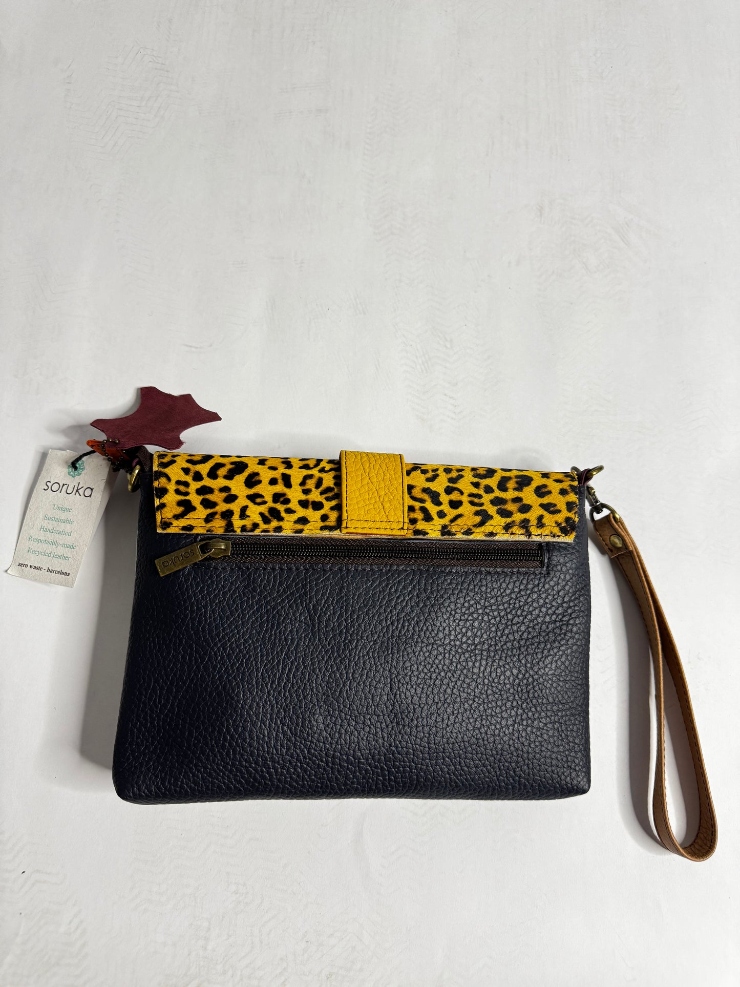 BB - SADDLE - Crossbody Bag & Wristlet Print