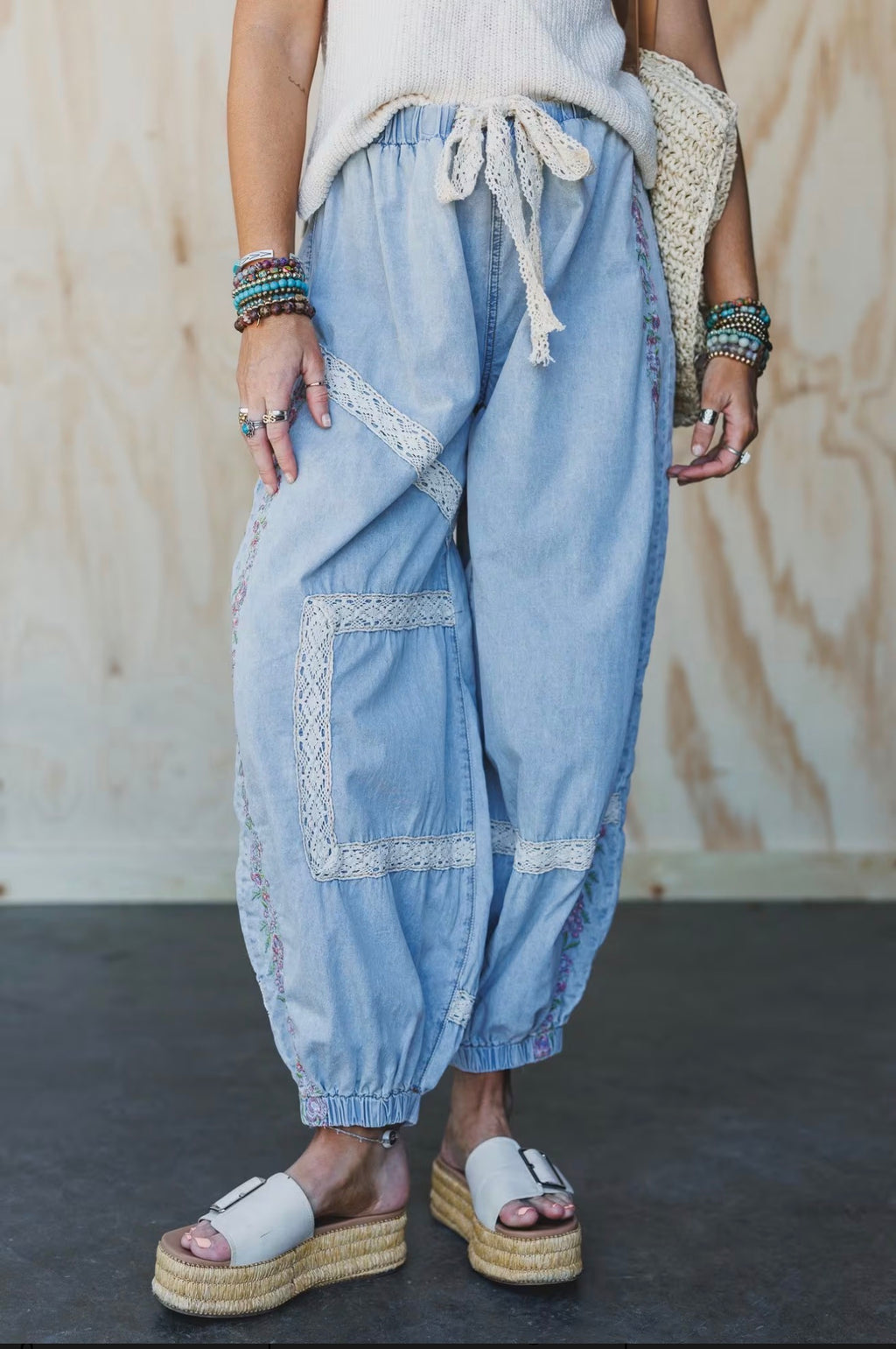 Boho Bloom Joggers