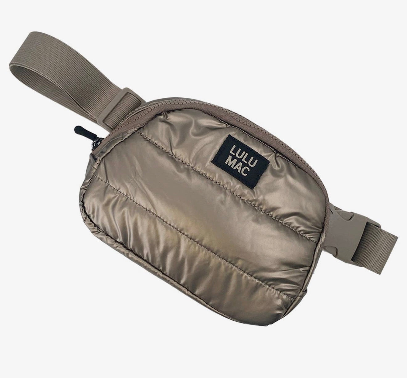 Lulu Mac Puffer Metallic Bag