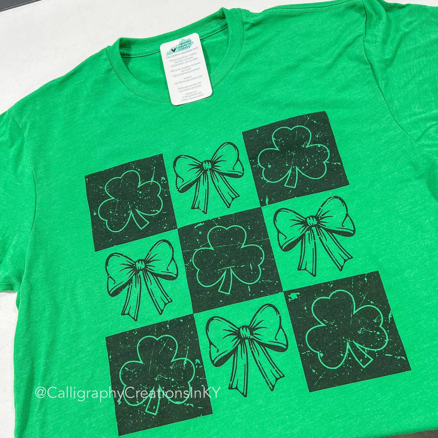 Clovers & Bows Tee