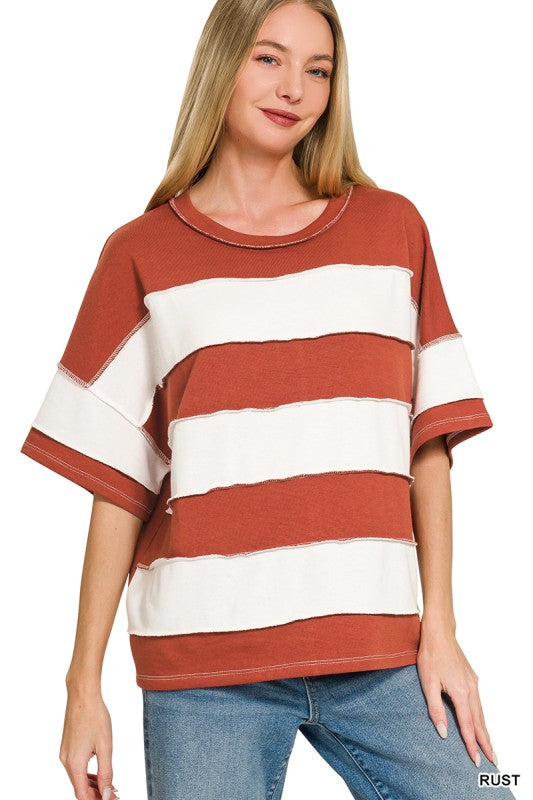 Weekend Wander Stripe Tee
