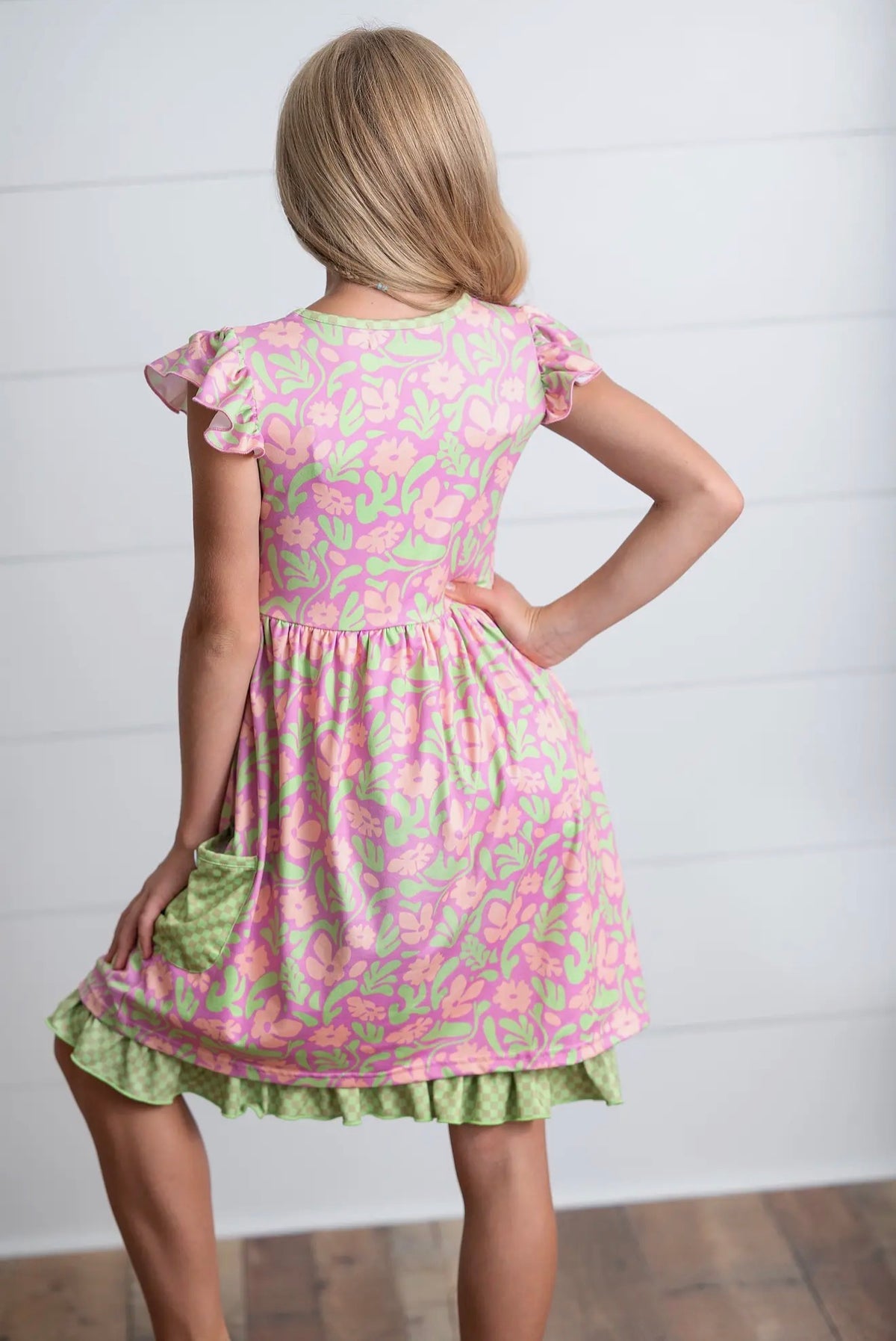 Sweet Pea Garden Dress