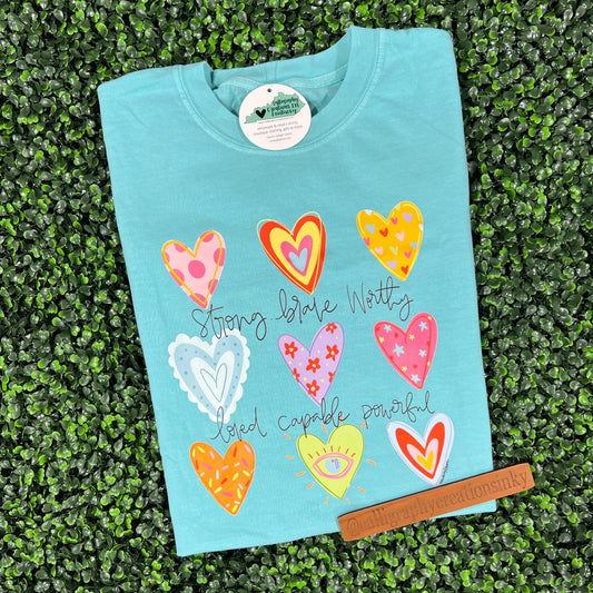 Heart Affirmations Tee