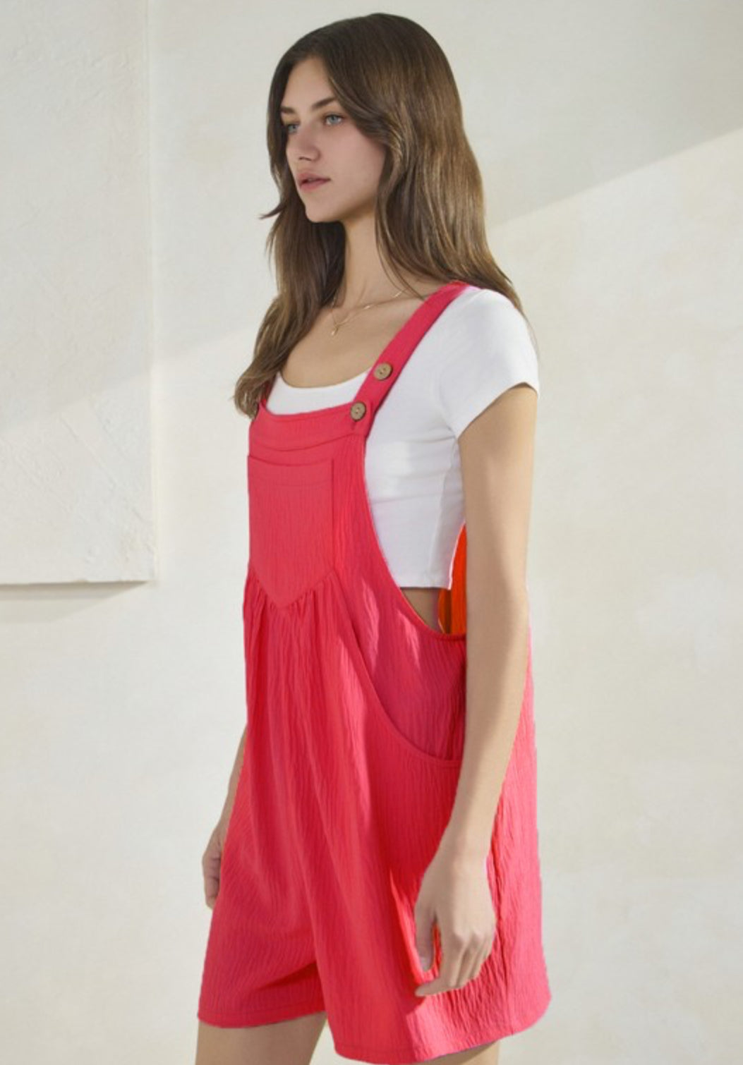 Solid Airflow Romper