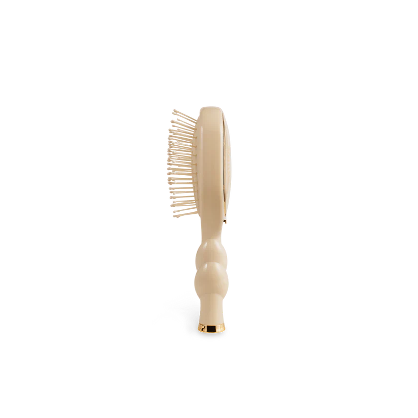 Teleties Mini Detangler Hair Brush for Medium Hair - Tan