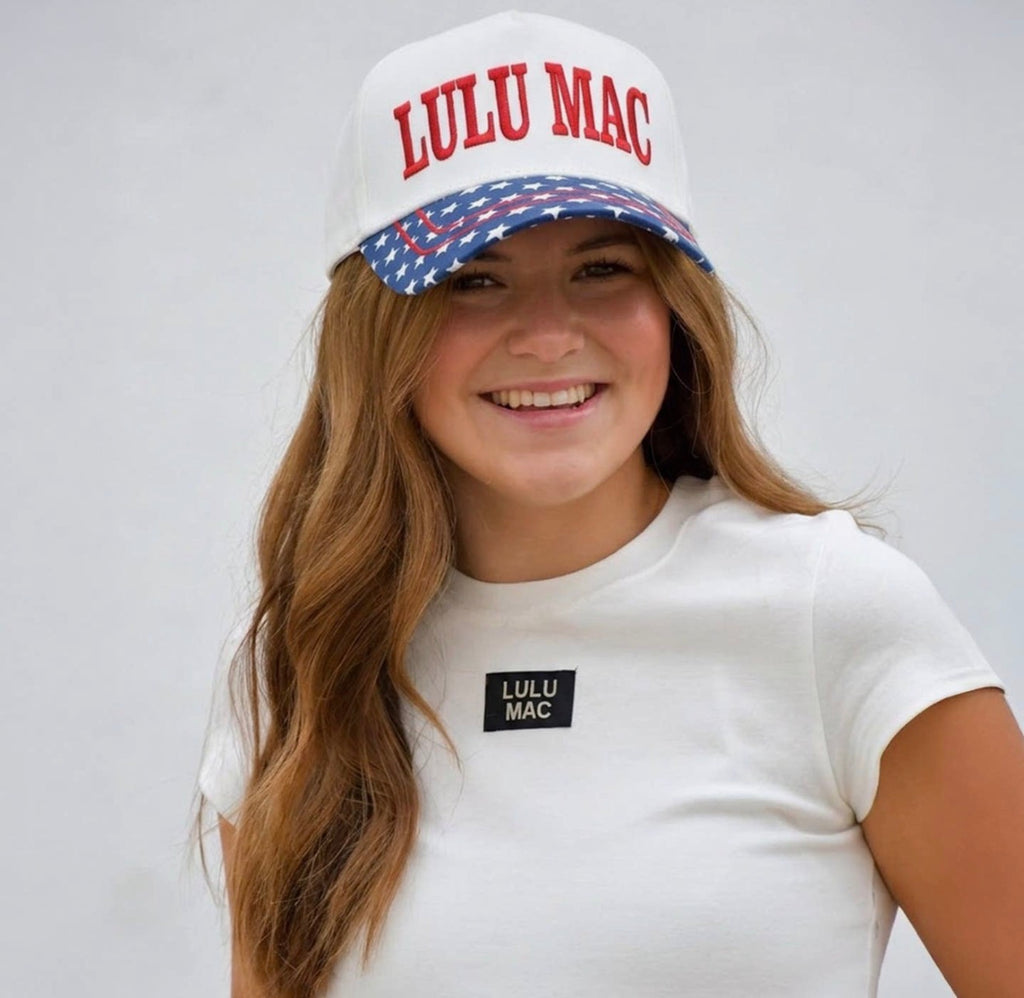 Lulu Mac Polka Dot Cap