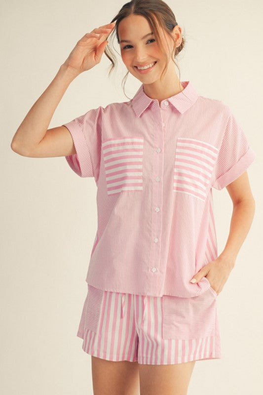 Pink Cabana Set