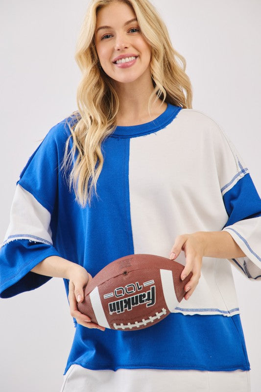 Big Blue Energy Top