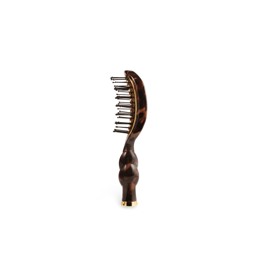 Teleties Mini Vented Hair Brush - Tortoise