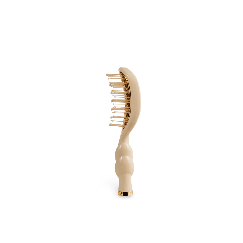 Teleties Mini Vented Hair Brush - Tan