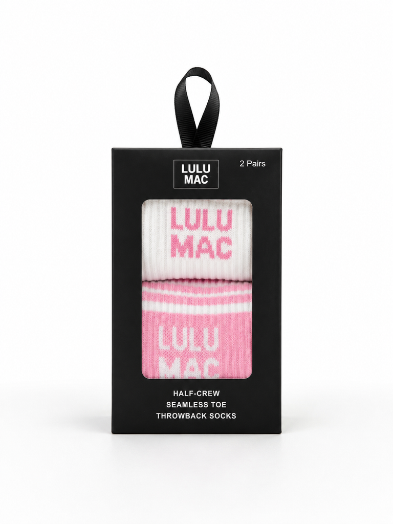 Lulu Mac Socks 2 Pair