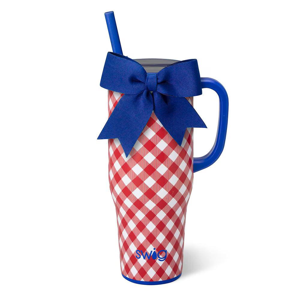 Patriotic Picnic Leakproof 40 oz Swig Mega Mug