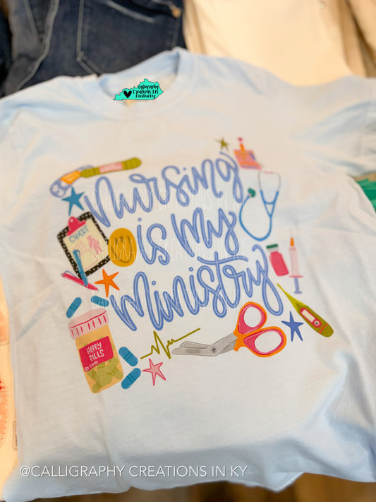Nursing Is My Ministry CC Tee