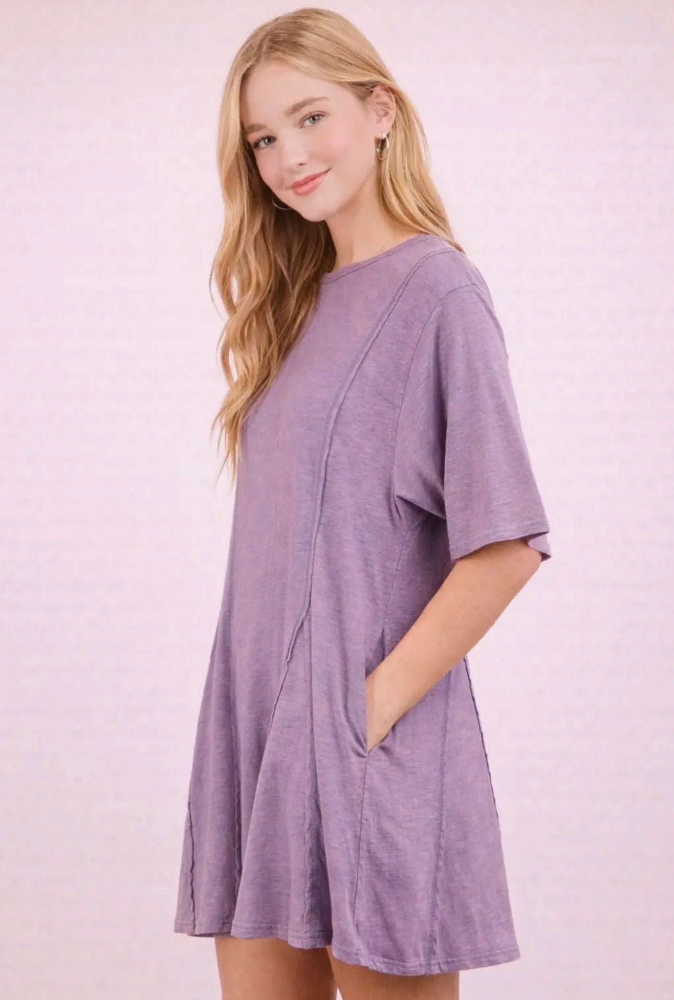 Mineral Washed Oversized Knit Comfy Romper