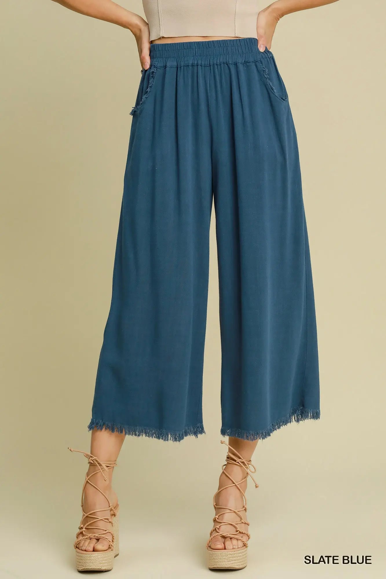 Classic Slate Blue Pants