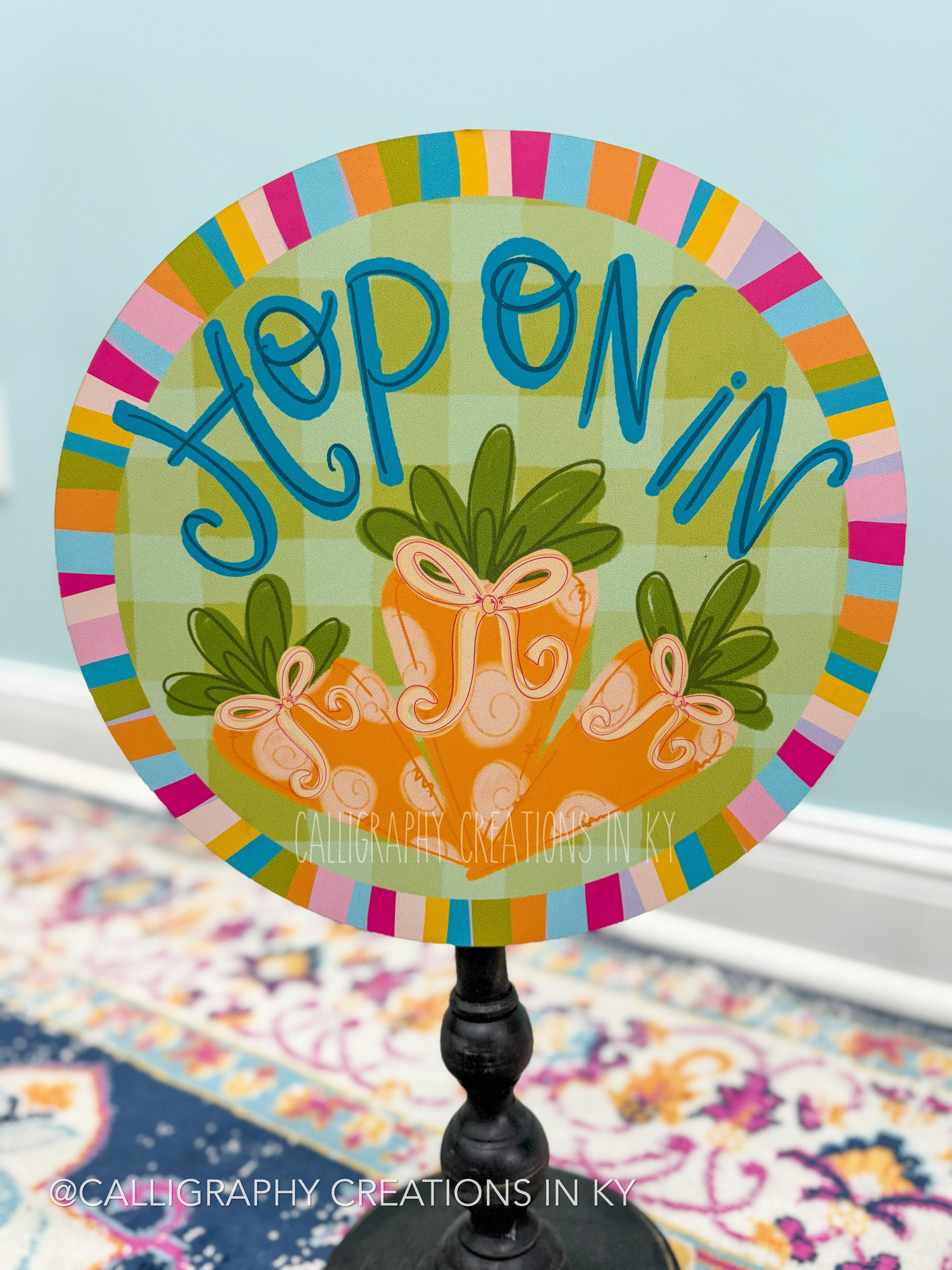 Hop On In Topper - Doodles By Rebekah