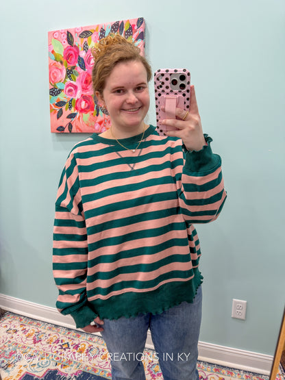 Paige Striped Top