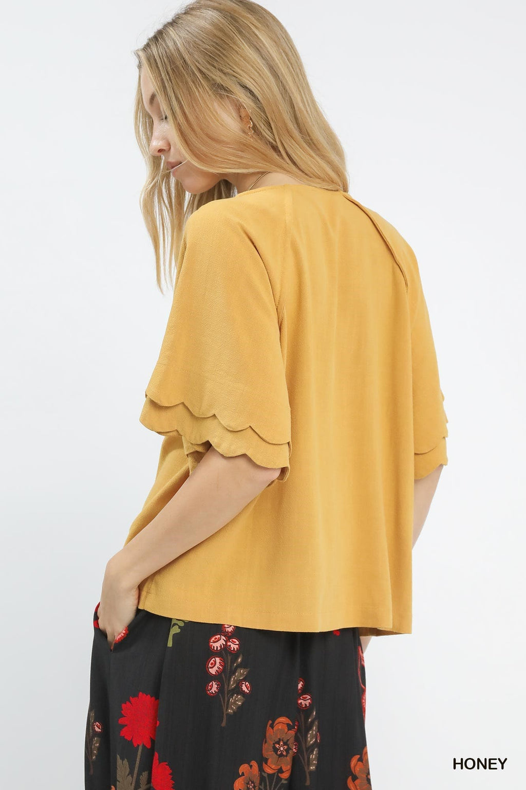 Umgee Raglan Sleeve Top
