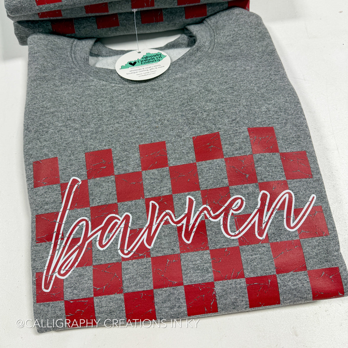 Checkered Barren Sweatshirt