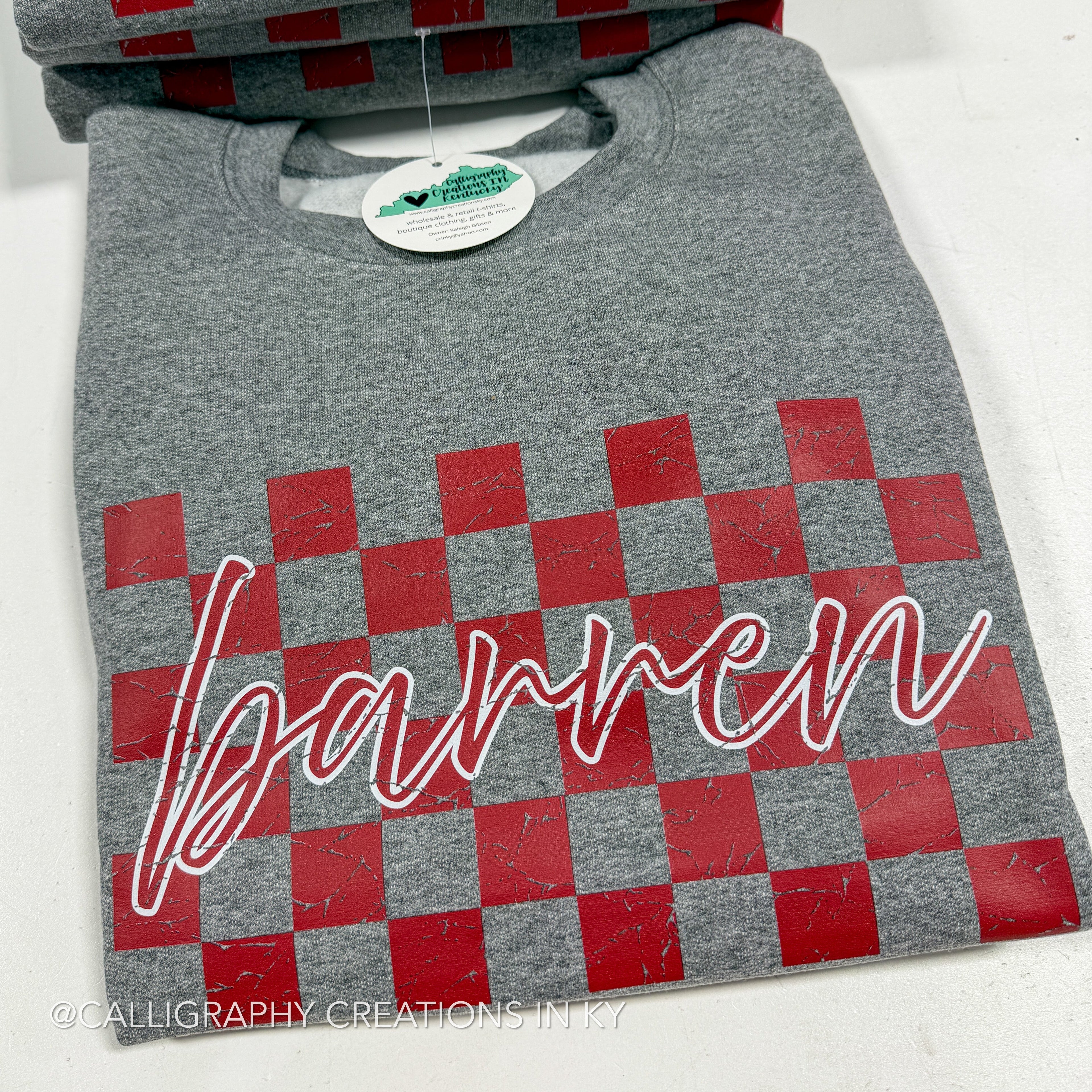Checkered Barren Sweatshirt