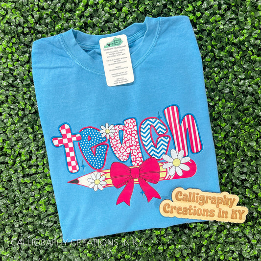 Cutesy Teach CC Tee