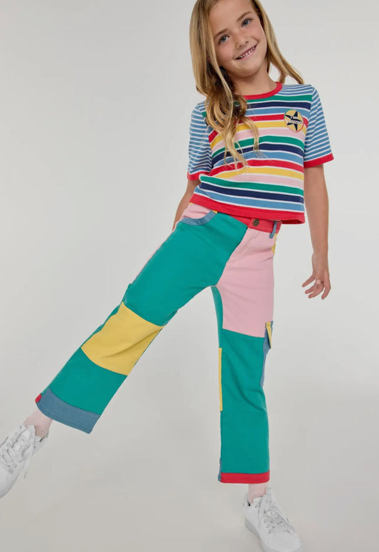Primary Patchwork Pants