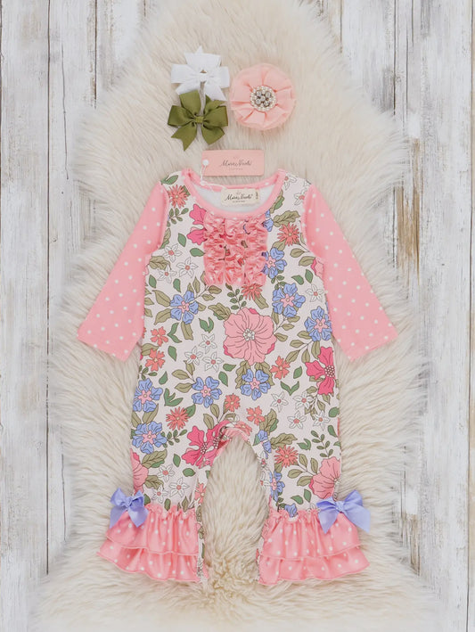 Petal Dreams Ruffle Romper