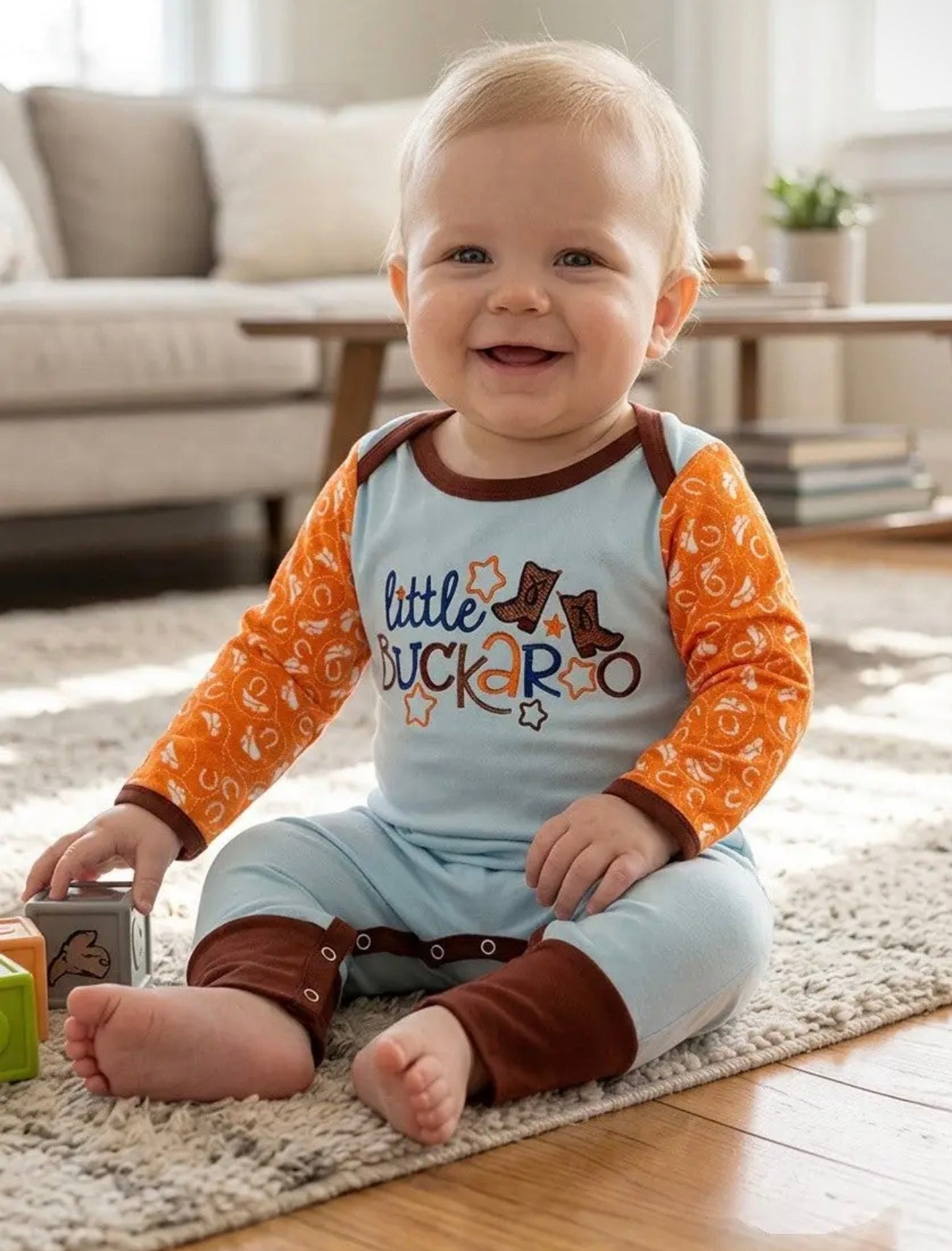 Wild West Baby Romper