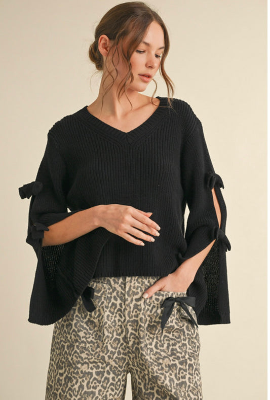 Bow Sleeve Blouse