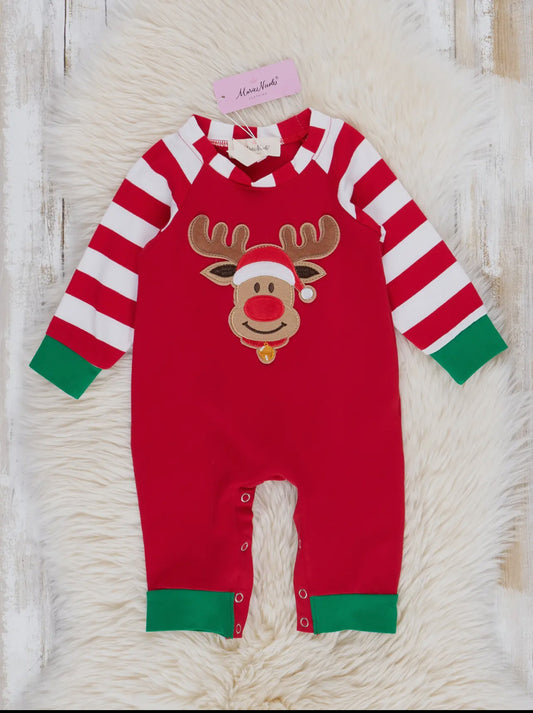 Christmas Reindeer Romper