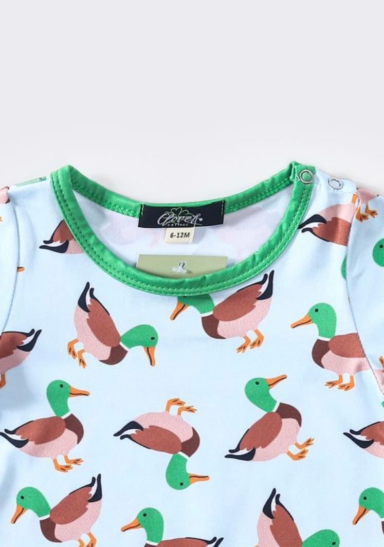 Mallard Duck Romper