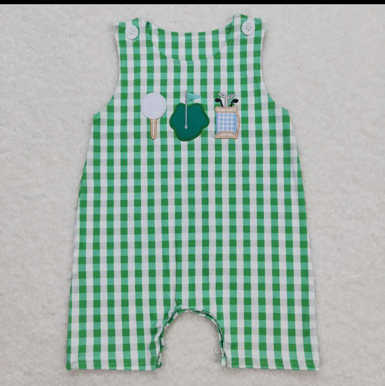 Boys Golf Romper