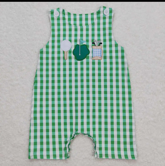 Boys Golf Romper