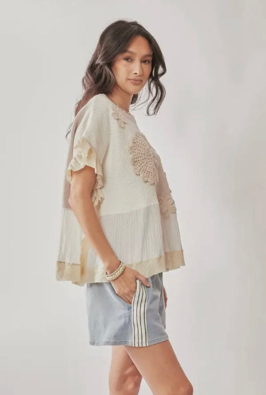 Sweater Textured Top