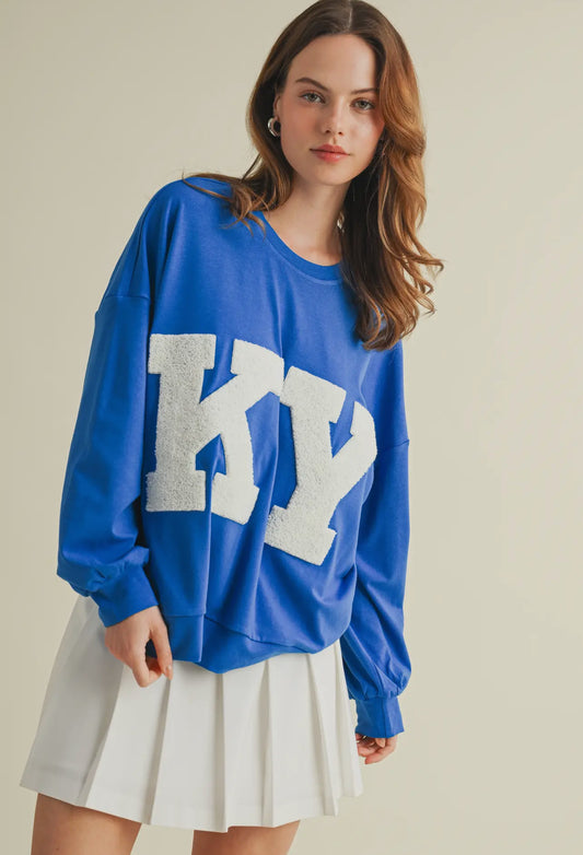 KY Long Sleeve Top - Talk of the Town