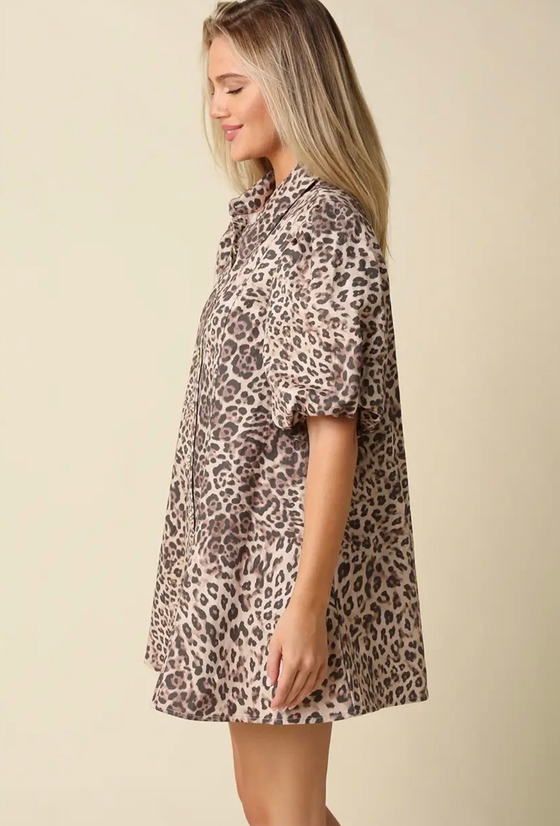 Wildly Chic Leopard Dress