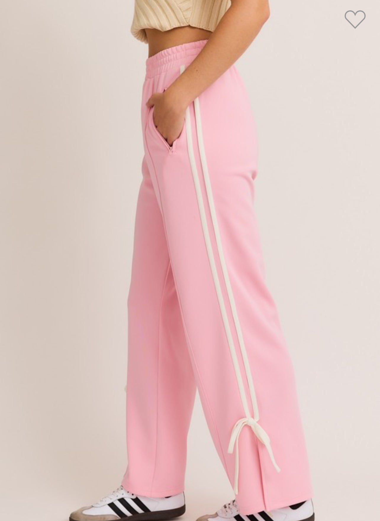 Bow Detail Track Pants