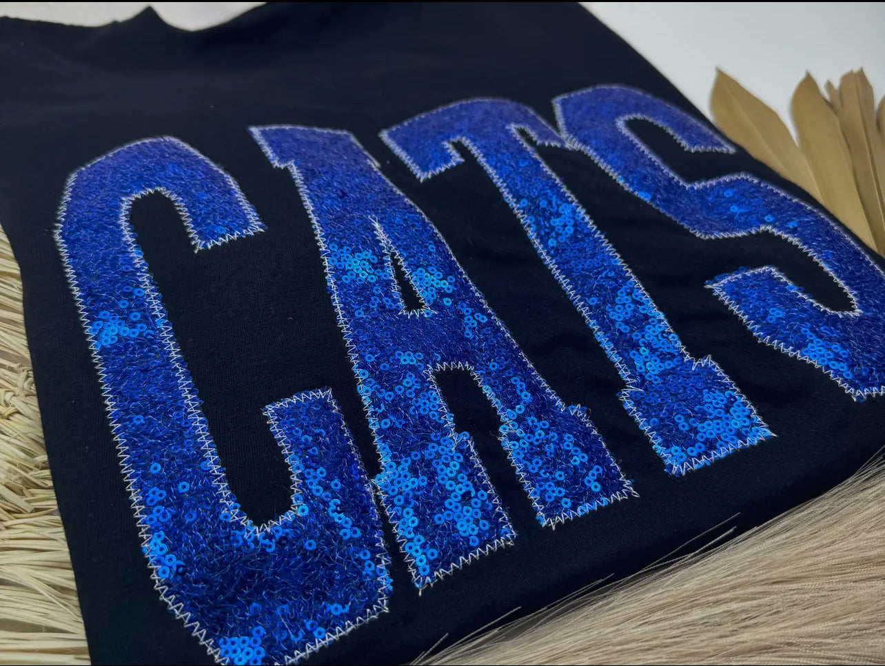 CATS sequin tshirt