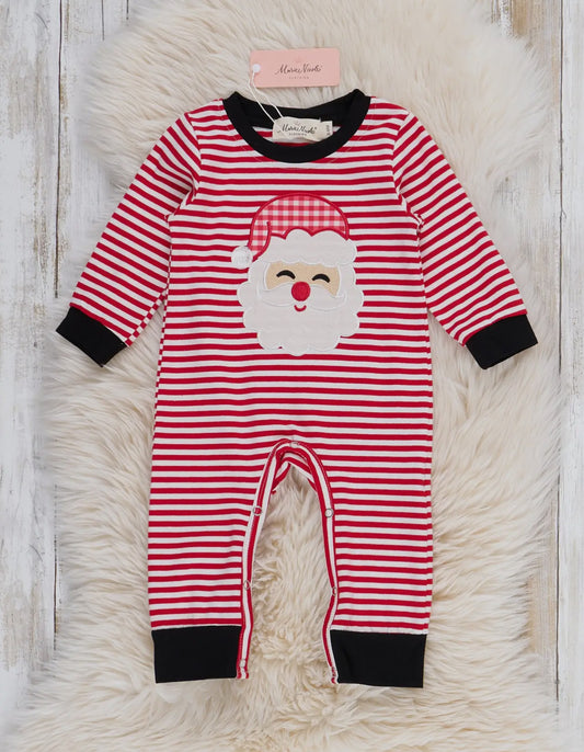 Striped Santa Romper
