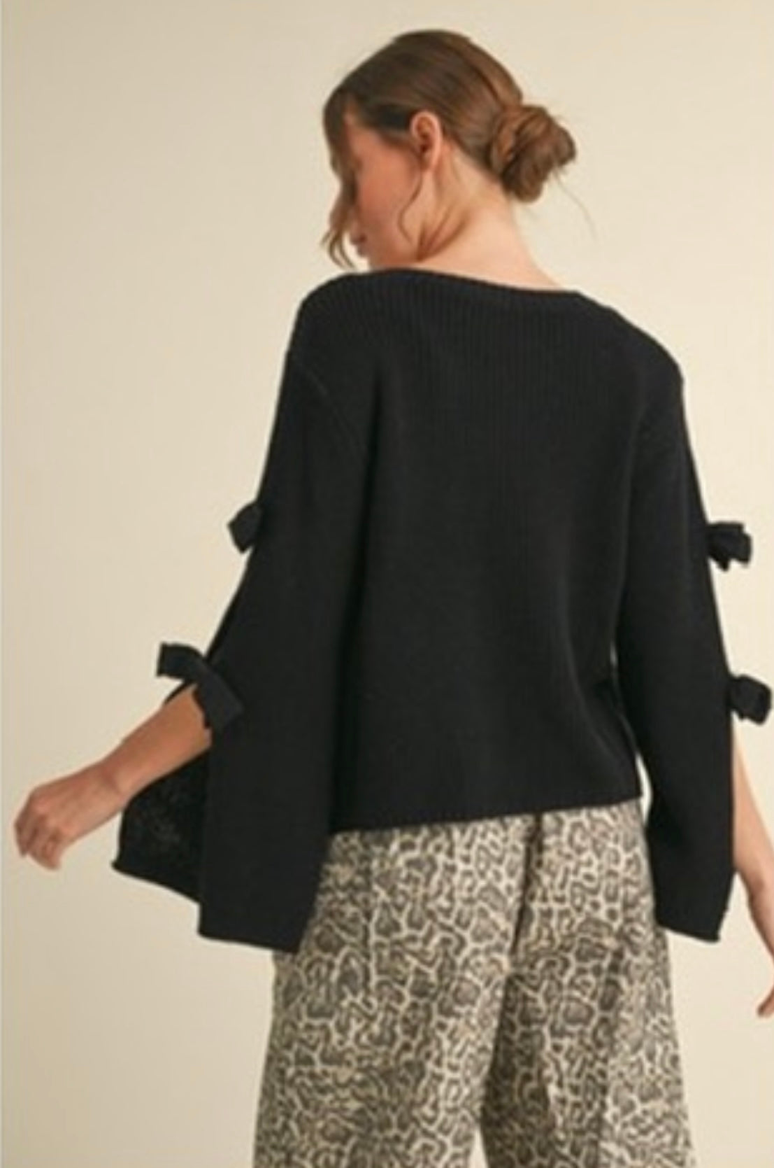 Bow Sleeve Blouse