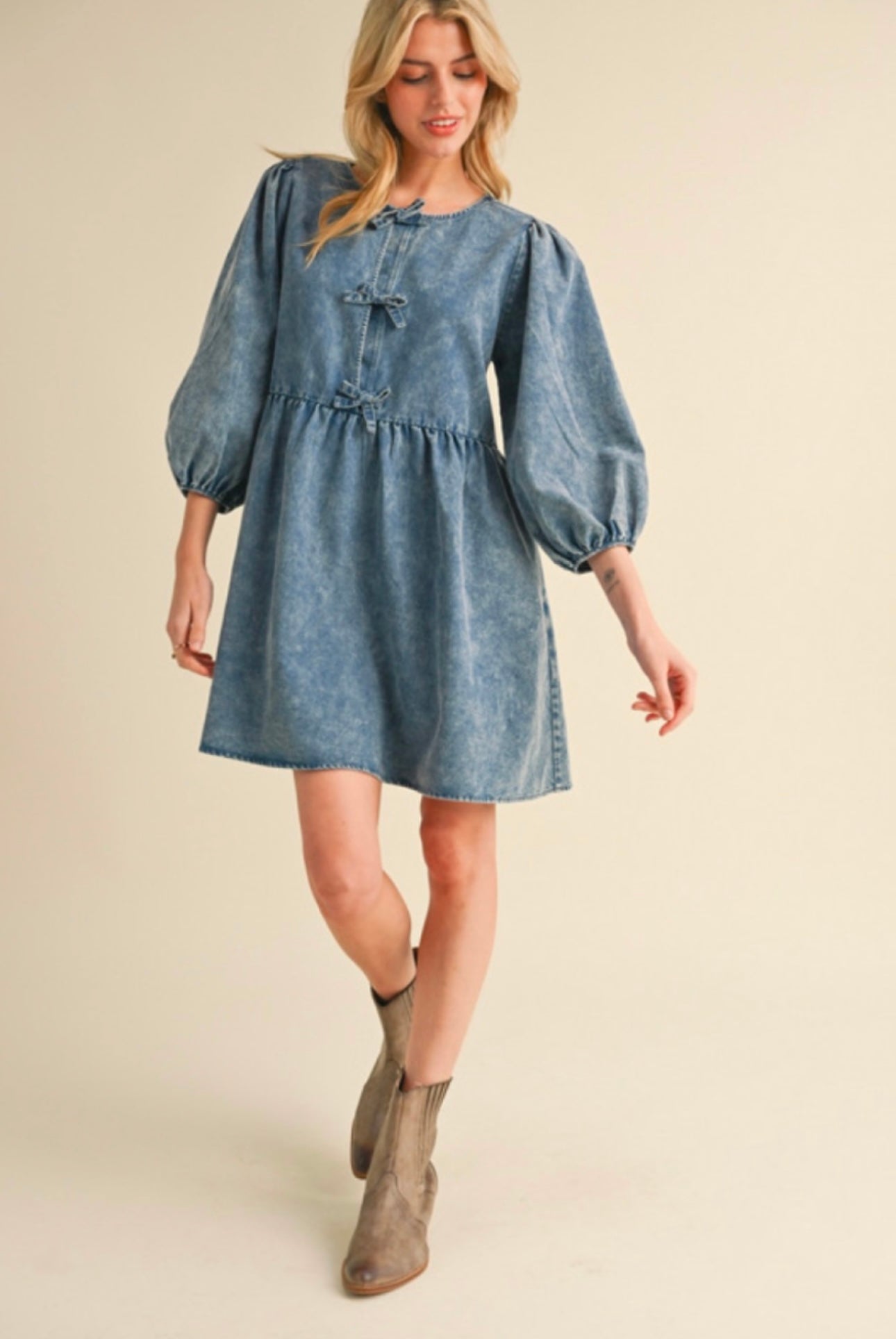 Denim Mini Dress