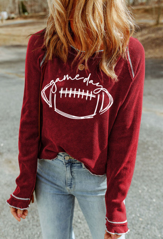 Game Day Football Top