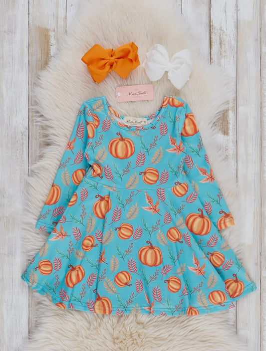 Whimsical Pumpkin Dress