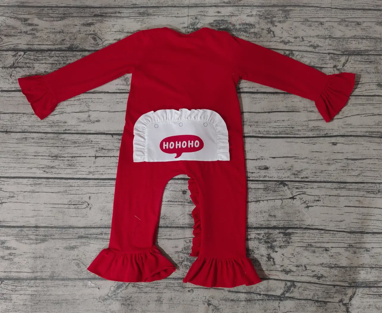Baby Girls Santa Romper