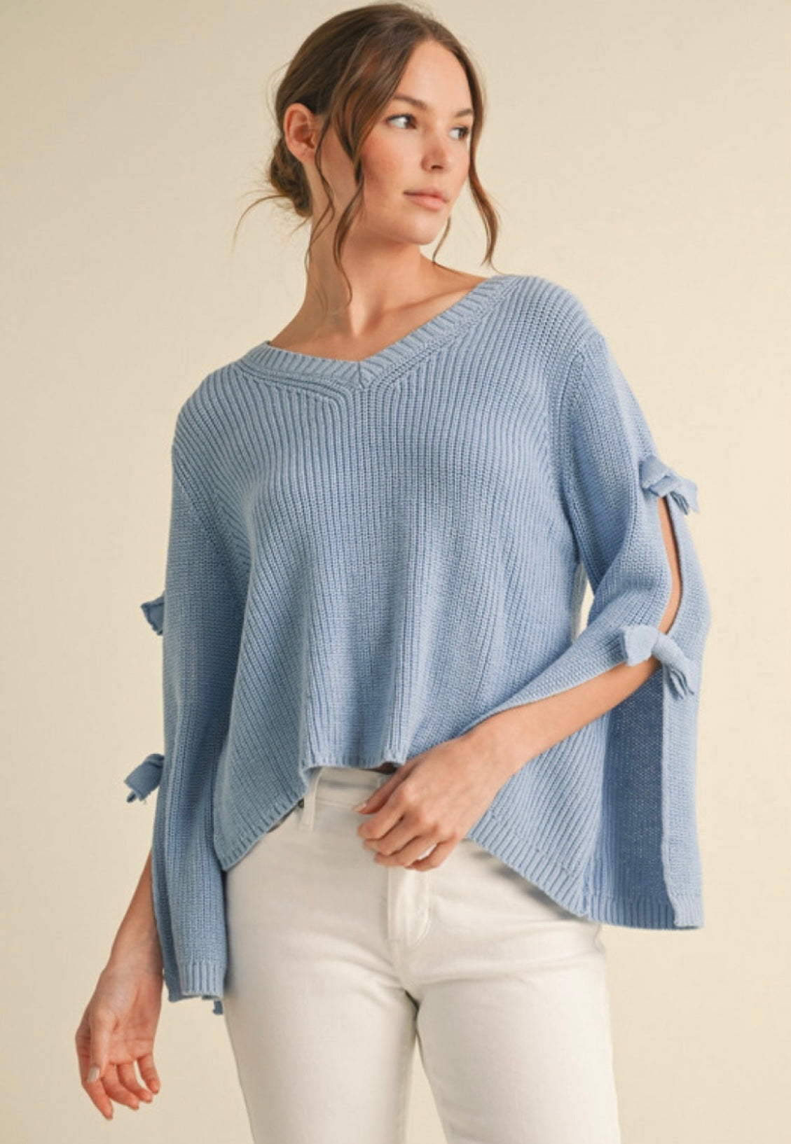 Bow Sleeve Blouse